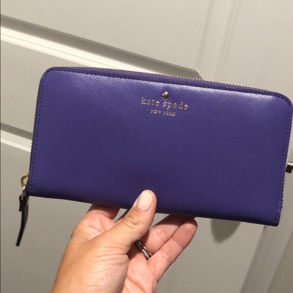 Kate Spade purple wallet
